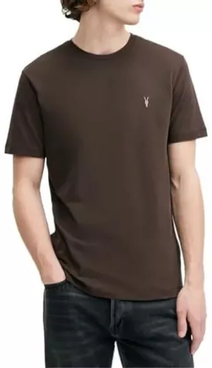 Men's Brace Short Sleeve Crew Neck Shirt