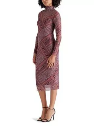 Vivienne Scarf Print Dress