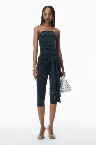 Pre-Styled Wrap Catsuit