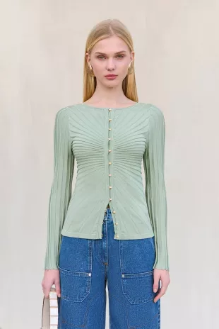 Aine Cardigan in Maia