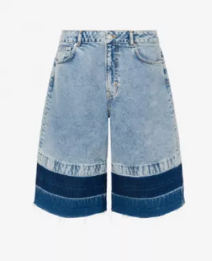 Bermuda Shorts in Denim