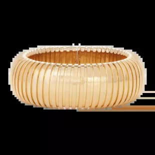 Yellow Gold Domed Cuff