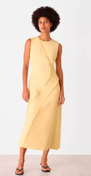 Deana Textured Detail Dress