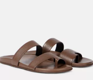 Hugh Leather Sandals