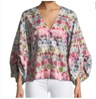 Charlie Silk Printed Blouse