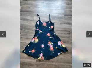 Old navy dress flower Size L