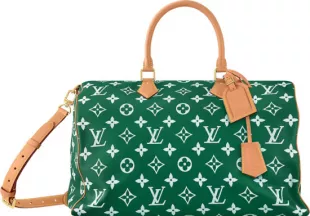 Green Monogram Speedy 50 Bag