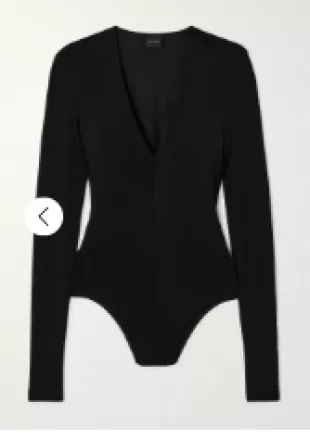 Stretch-Jersey Bodysuit