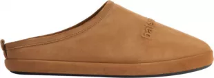 Beige Suede Alaska Slippers