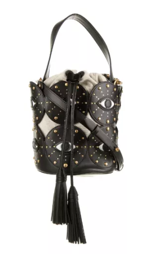 Evil Eye Bucket Bag