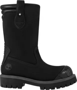 x Timberland Black Toe Logo Boots