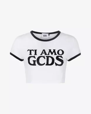 Ti Amo Gcds Cropped T-Shirt