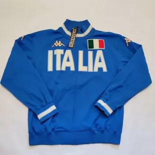 Italia Track Jacket Full Zip Soccer Futbol