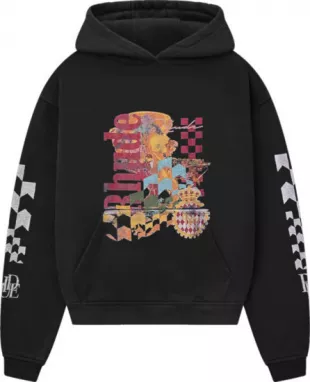 Washed Black Joyride Hoodie
