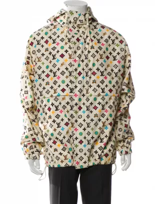 Louis Vuitton x Tyler The Creator printed monogram windbreaker