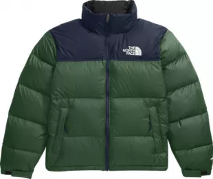 Dark Green & Navy 1996 Nuptse Down Jacket