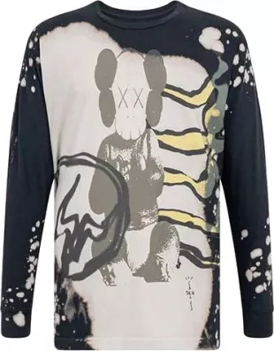 cactus jack kaws fragment shirt