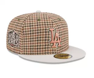 Los Angeles Dodgers Houndstooth 59Fifty Fitted