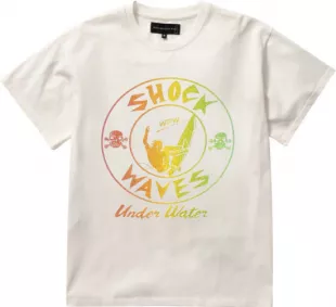 White Shock Waves T Shirt