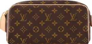 Brown Monogram Double Zip Toiletry Bag