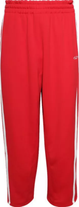 Red V Oval Baggy Sweatpants
