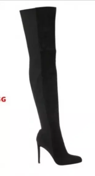 Osaka Suede Over-the-Knee Boots