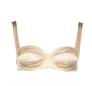 Satin Balconette Bra