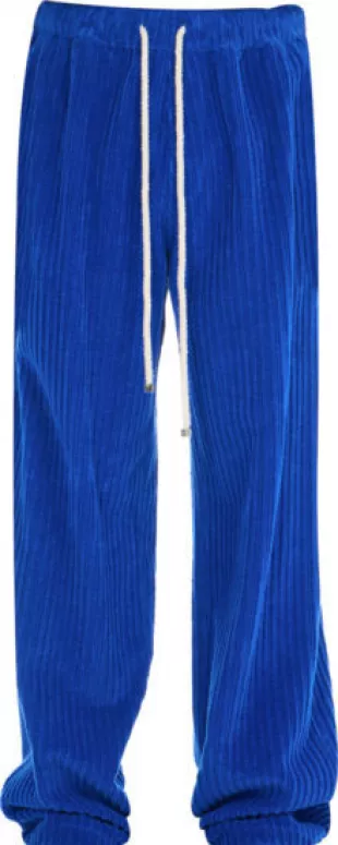 Blue Corduroy Baggy Pants