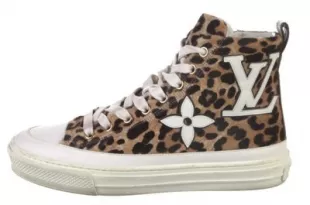 Ponyhair Monogram Low Top Sneakers