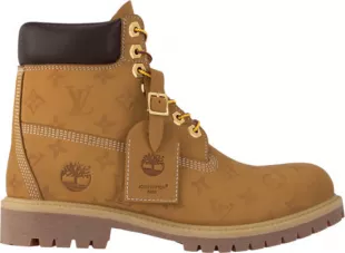 x Timberland 6" Boot Wheat Monogram