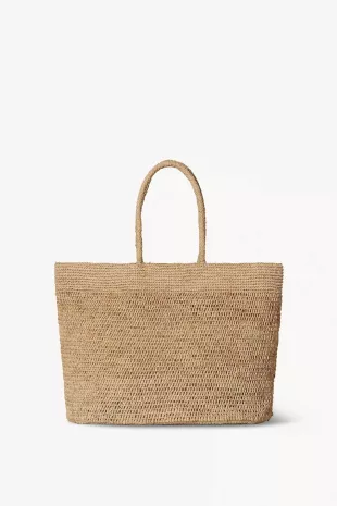 Oregon Woven Raffia Tote