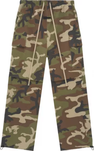 Woodland Camo Field Cargo Pants