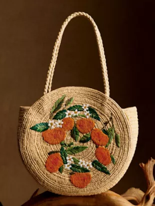 June Raffia Bag