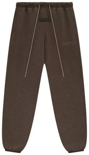 Wood Brown Heathered Sweatpants