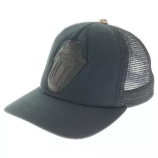 Stone Black Tongue Trucker Hat