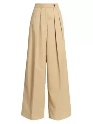 Pamplona Pleated Wide Leg Pants