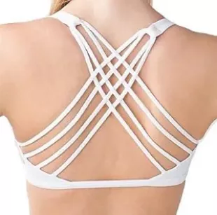 Free To Be Wild Strappy Sports Bra