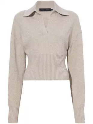 Jeanne cashmere Polo Jumper