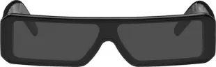 Black Narrow Geth Sunglasses