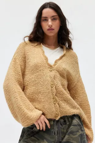 Delilah Balloon Sleeve Cardigan