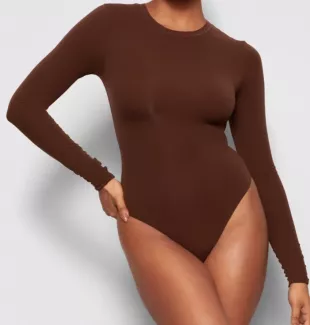 Long Sleeve Crew Neck Bodysuit