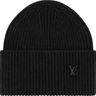 Black LV Ahead Beanie