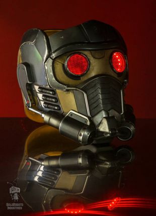 Gardiens de la galaxie Star Lord casque masque Cosplay / Costume Prop (portable entièrement fini)