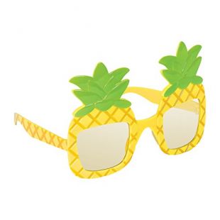 Amscan Ananas amusant teinté Lunettes de soleil (lot de 4)