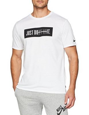 Nike M NK DRY TEE dB DON'T QUIT, T-shirt Homme, Noir (Nero), Large