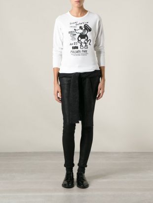 Isabel Marant Étoile T shirt "Social Distortion"   Farfetch