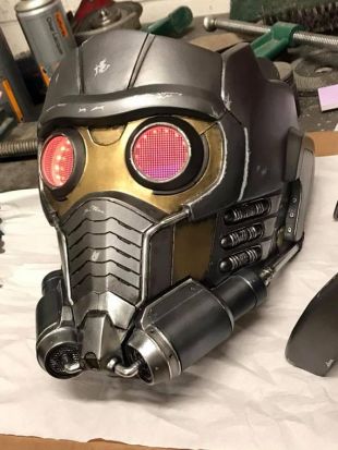 Guardians Of The Galaxy Star Lord Helmet Prop Hero Replica Fan Made