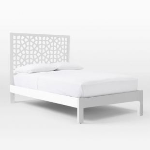 Morocco Bed   White