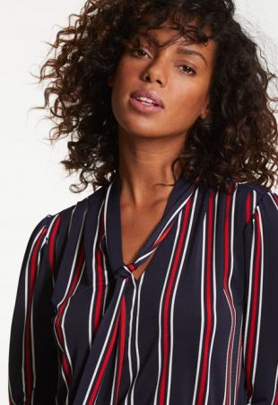 T shirt imprimé en crêpe