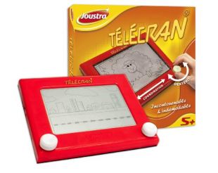 Joustra - 41409 - Loisirs Créatifs  - Ardoises magiques - Télécran "Retro"